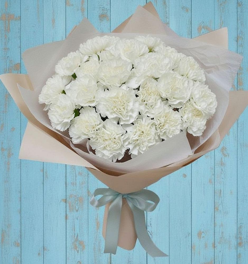 Букет цветов из: Гвоздики в Новолакском