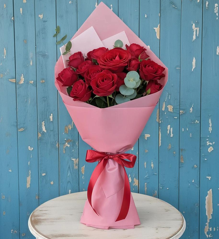 Букет цветов из: Розы в Новолакском