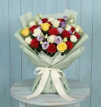 Букет цветов из:  Розы в Новолакском