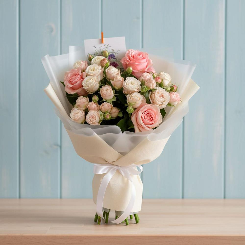 Букет цветов из: Розы в Новолакском