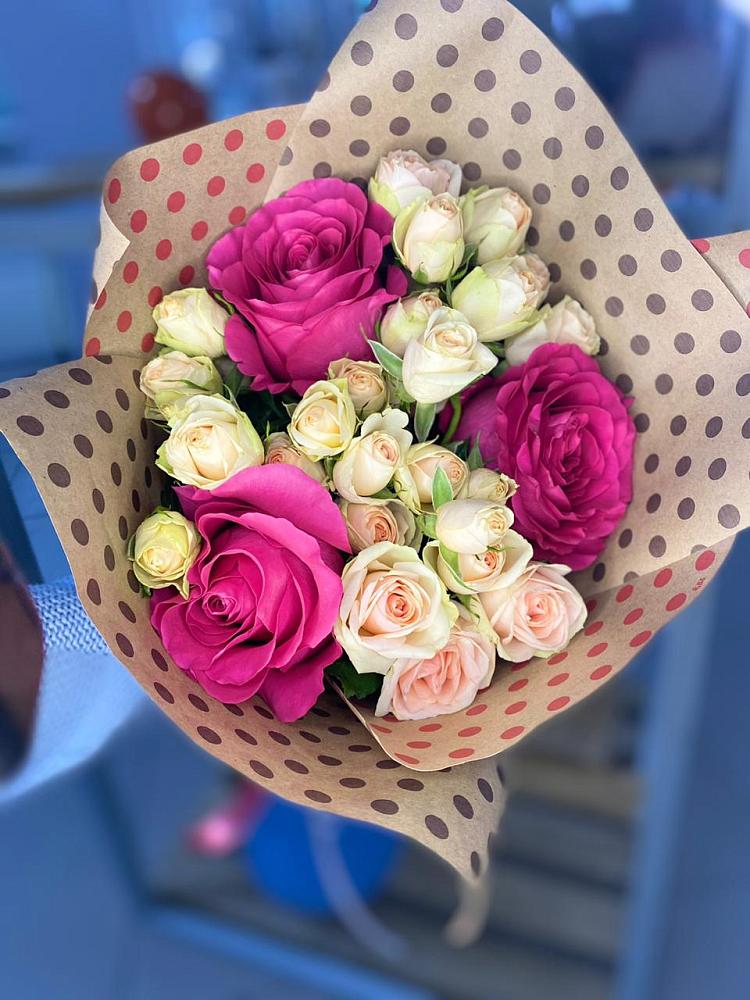 Букет цветов из: Розы в Новолакском