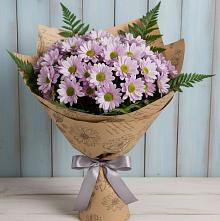 Букет цветов из:  Хризантемы в Новолакском