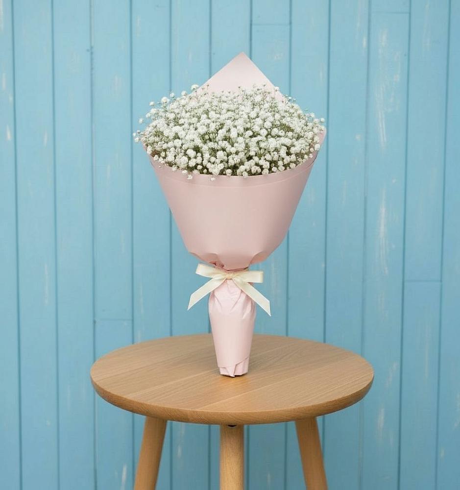 Букет цветов из: Гипсофила в Новолакском