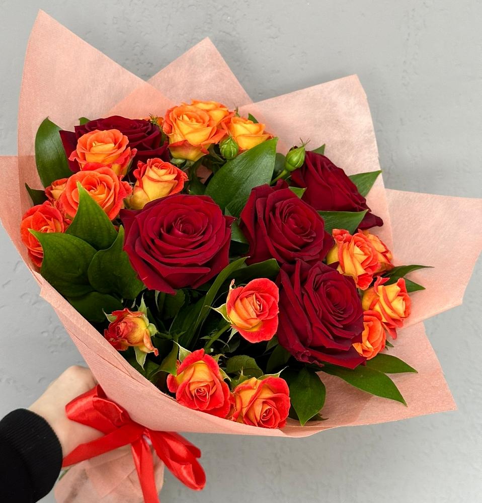 Букет Любовь и восторг в Новолакском