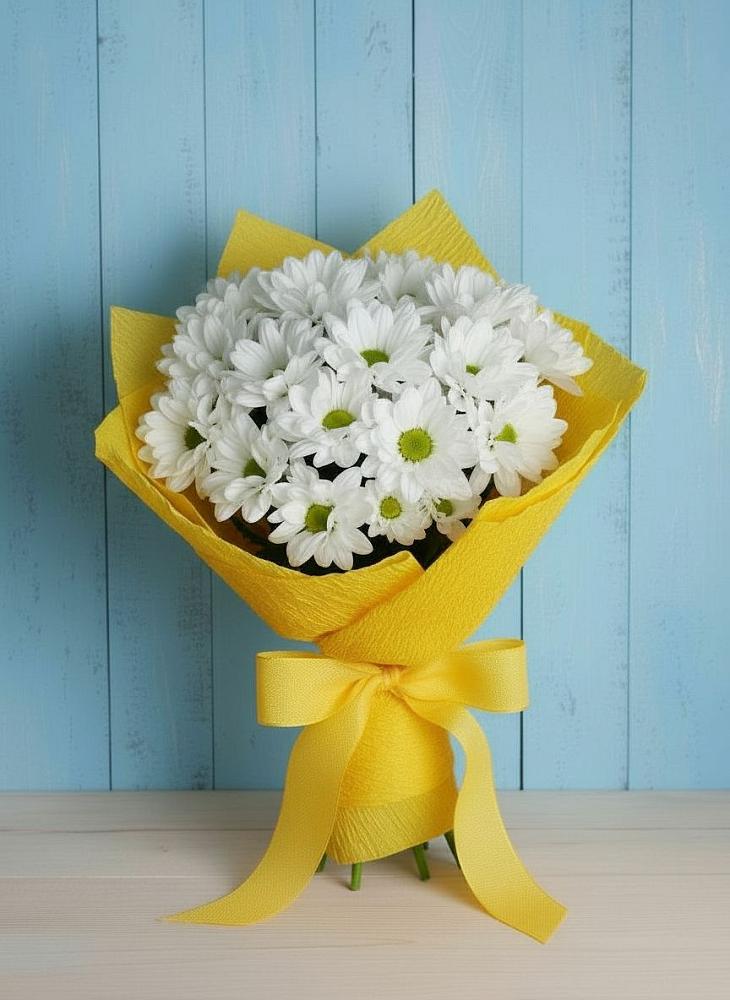 Букет цветов из: Хризантемы в Новолакском