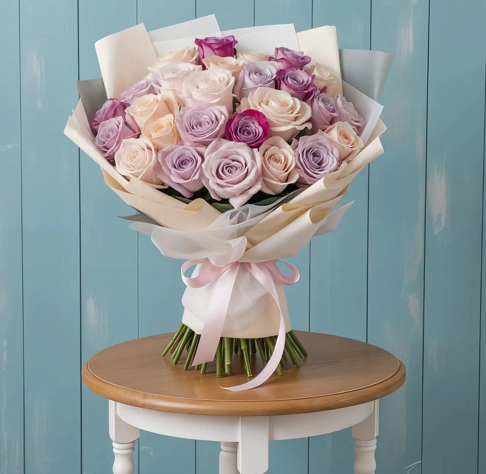 Букет цветов из: Розы в Новолакском