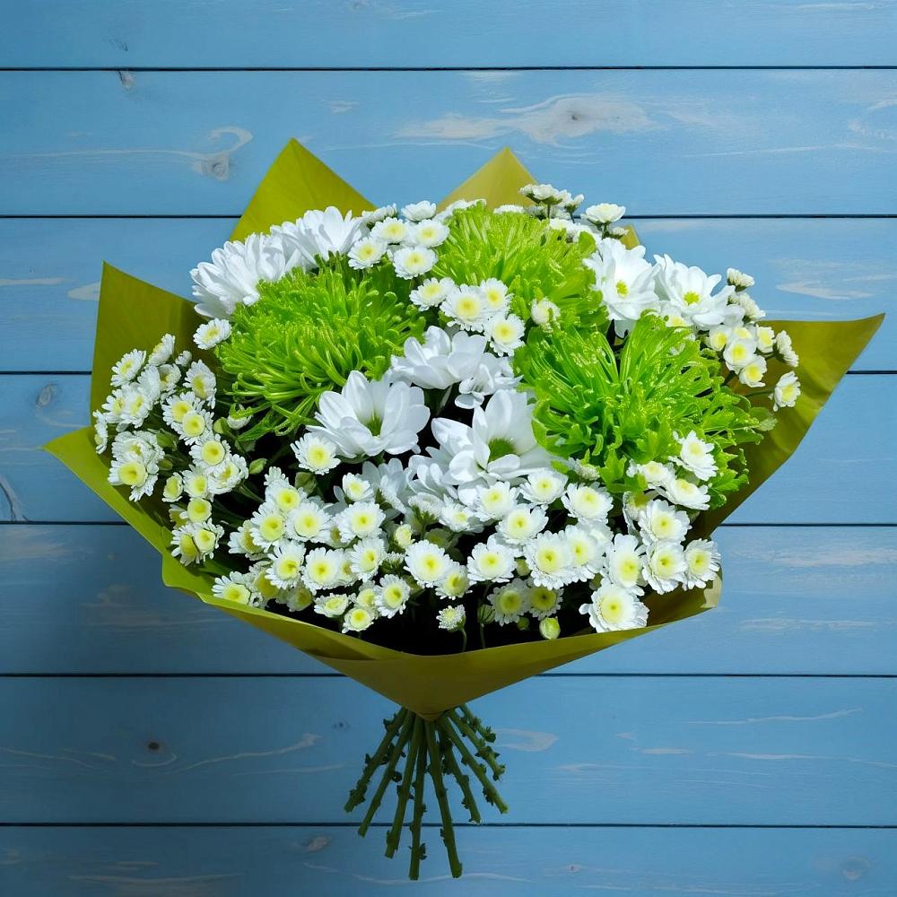 Букет цветов из: Хризантемы в Новолакском