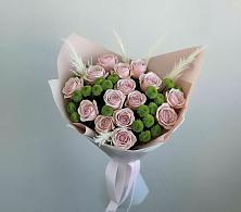 Букет цветов из:  Розы и Хризантемы в Новолакском