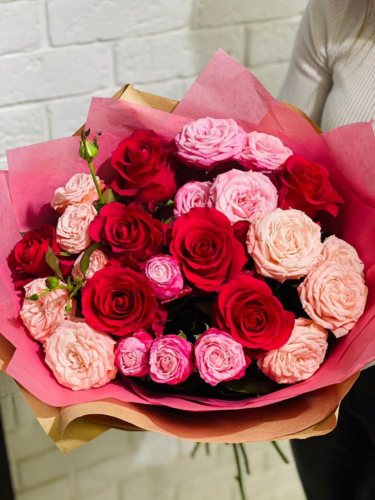 Букет цветов из: Розы в Новолакском