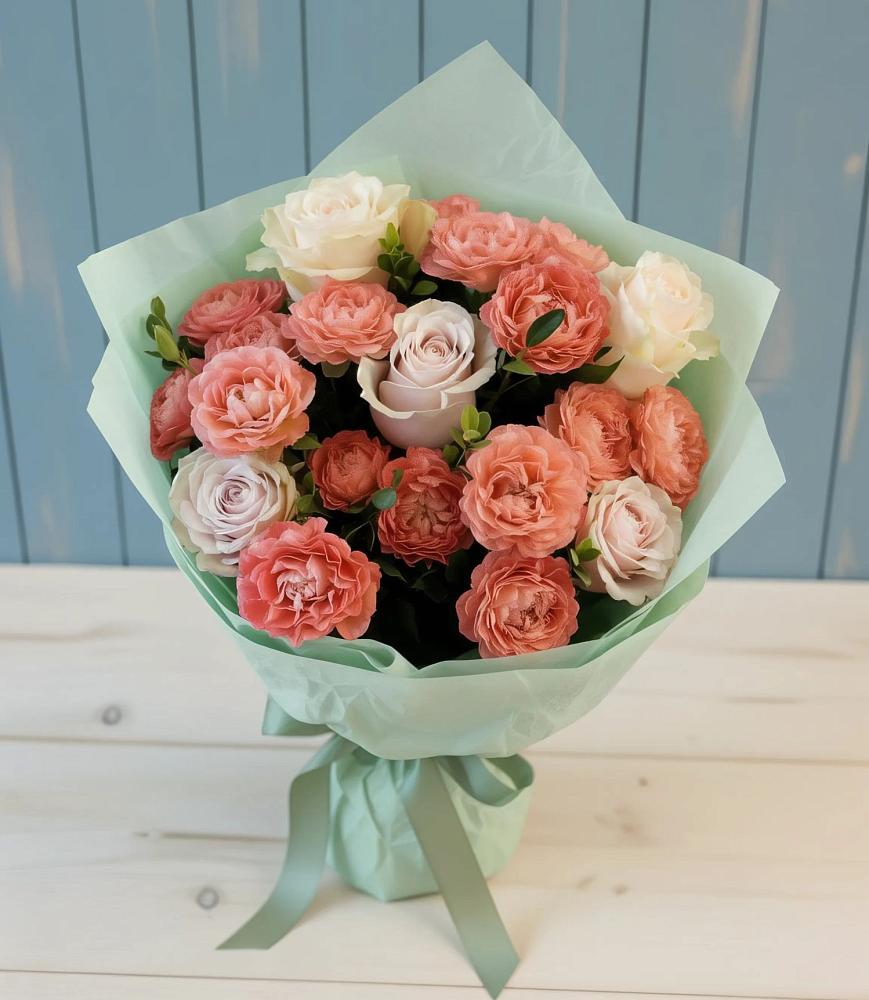 Букет цветов из: Розы в Новолакском