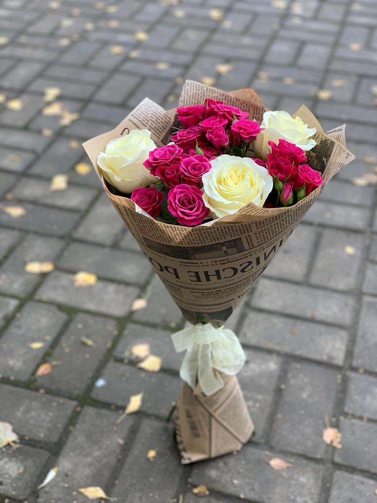 Букет цветов из: Розы в Новолакском