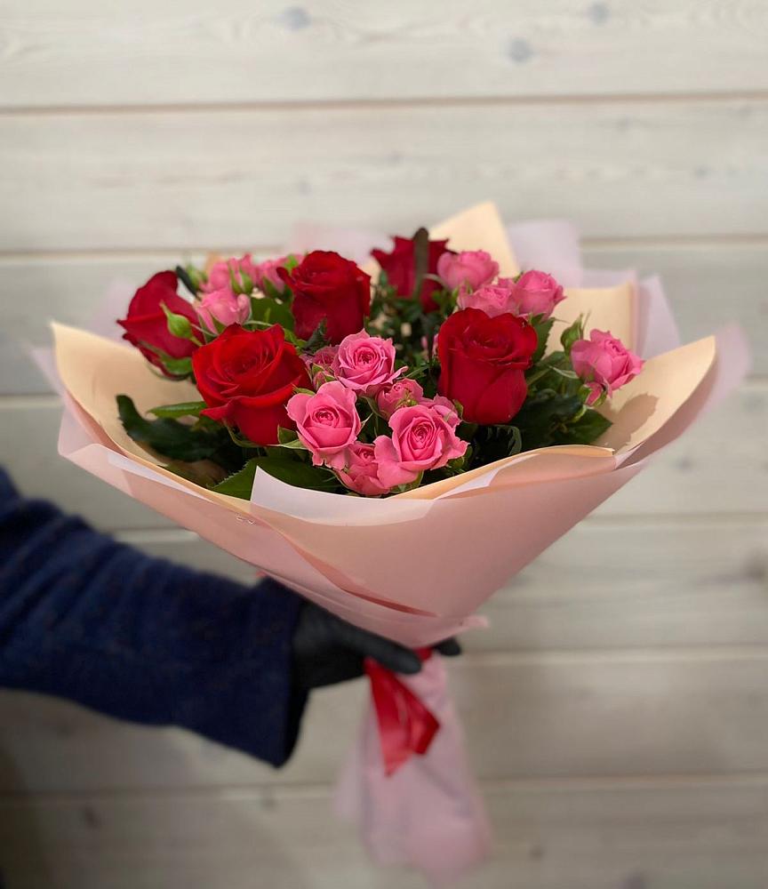 Букет цветов из: Розы в Новолакском