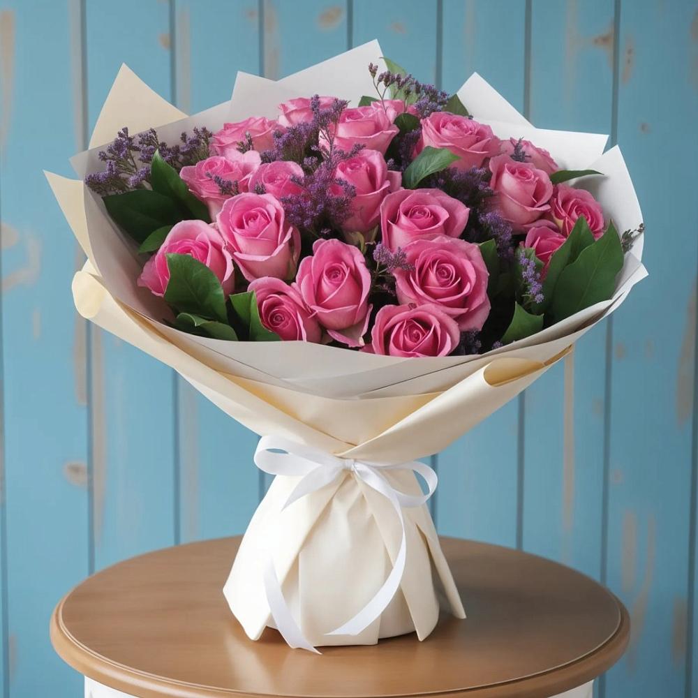 Букет цветов из: Розы в Новолакском