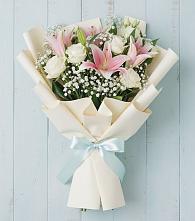 Букет цветов из:  Лилии в Новолакском